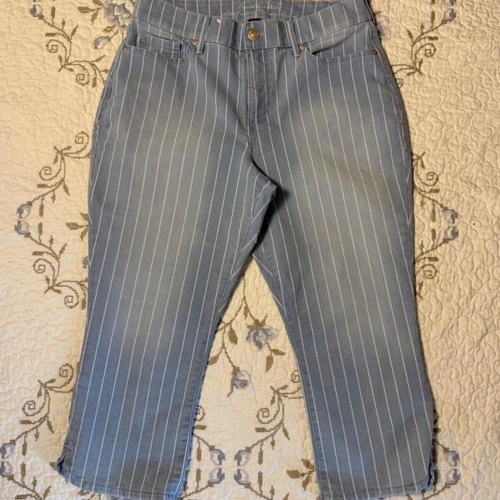 Gloria‎ Vanderbilt Amanda Stretch Capri Jeans Women's Size 10
